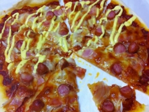 簡単 発酵なしのクリスピーピザ生地 レシピ 作り方 By ルンルン 楽天レシピ